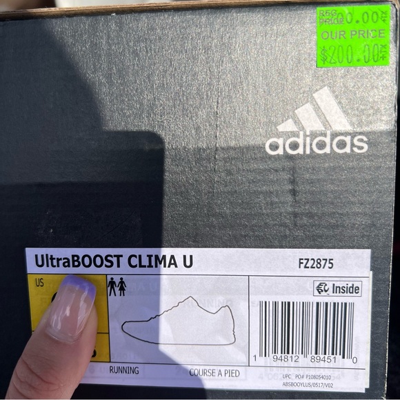 NWT Adidas Ultraboost Clima Iridescent Pack - Black - Picture 8 of 8